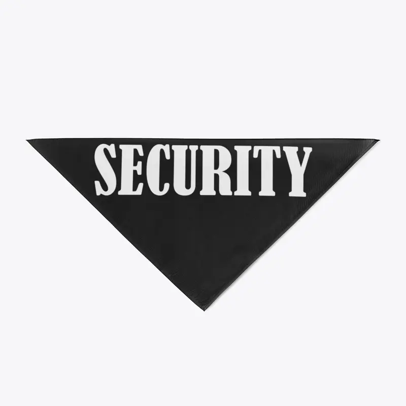 Pawsome Dog Security Bandana