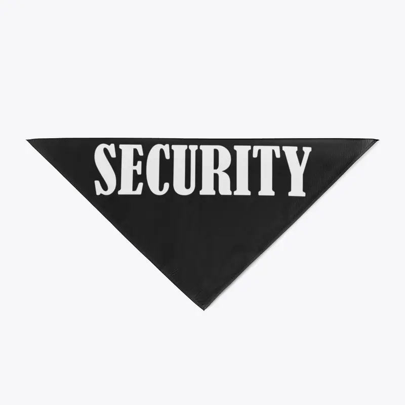 Pawsome Dog Security Bandana