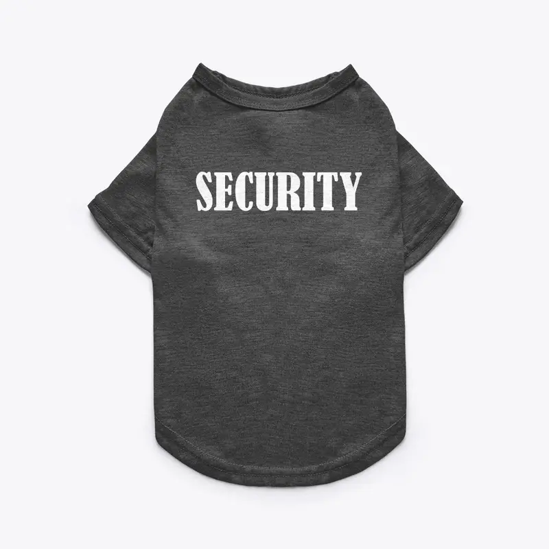 Pawsitively Adorable Dog Security Shirt